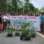 The AKRS’ Plantation Drive in Sikkim 2023